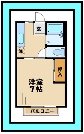 ＫＯハイツの物件間取画像